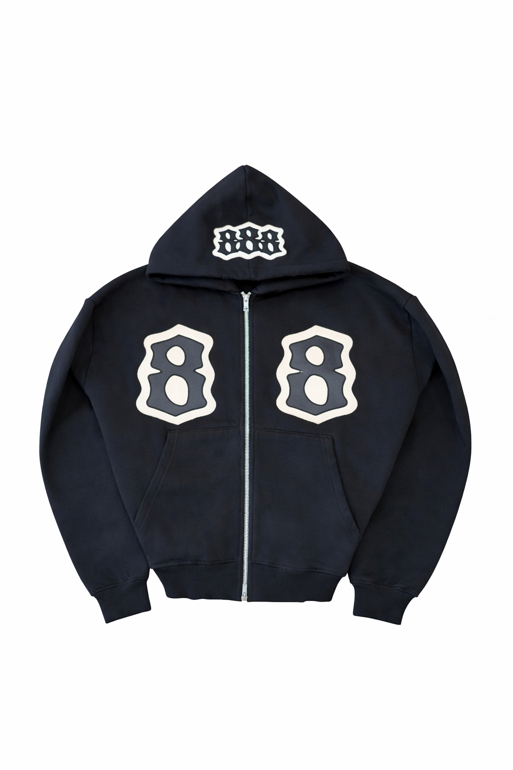 Canvas 888 Zip-Up Hoodie