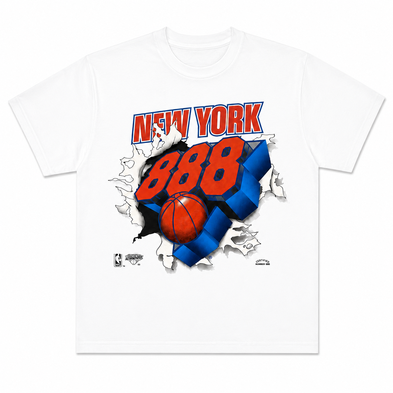 888 Through The Wall Tee
