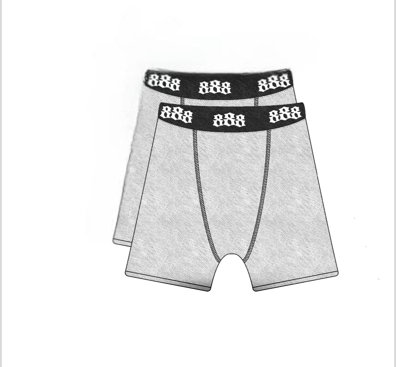 Premium 8oxer Briefs 2pk